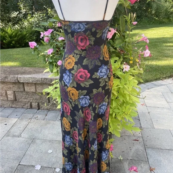 Vintage BETSEY JOHNSON Y2K Black Label Bias-Cut Slip Dress - Small - Picture 3 of 9